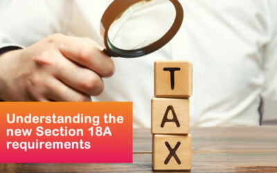 New Section 18A requirements – know the facts