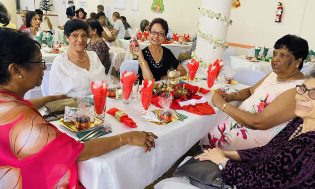 Christmas lunches bring  joy and laughter