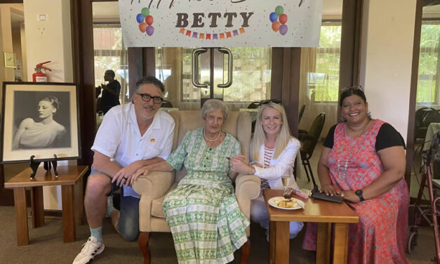 Happy 100th birthday,  to Elsbeth ‘Betty’ Lombard