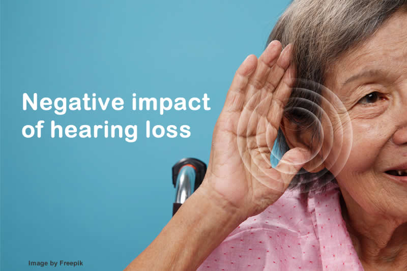 Hearing loss can lead to isolation and loneliness