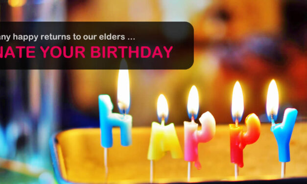 Donate your birthday