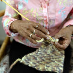 Granny crafts - knitting