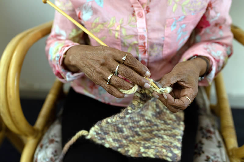 Old school ‘Granny Crafts’ promote mental health