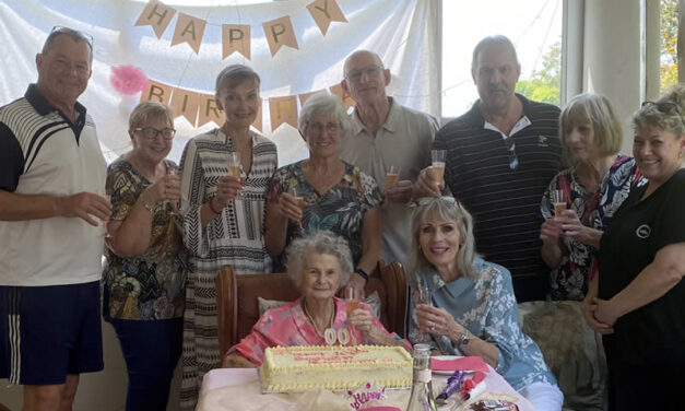 Celebrating 100 years of life with Mrs Rosemary De Waal