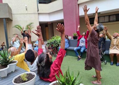 Exercise In Garden Brings Healing To Their Bodies