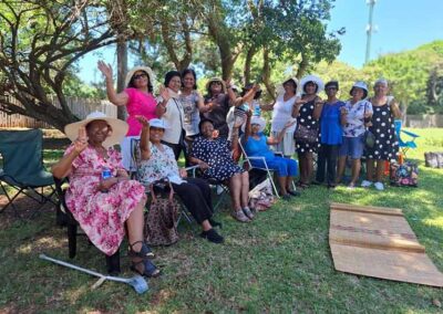 Seaside Seniors Outing Picnic At Japanese Garden.