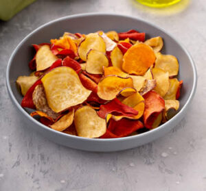 Healthy vegetable chips