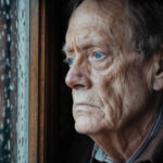 Lonely senior man