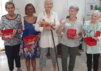 Mothers Day at Oldfield. Lots of fun games played like “minute to win it”. Fun and laughter was the order of the day!