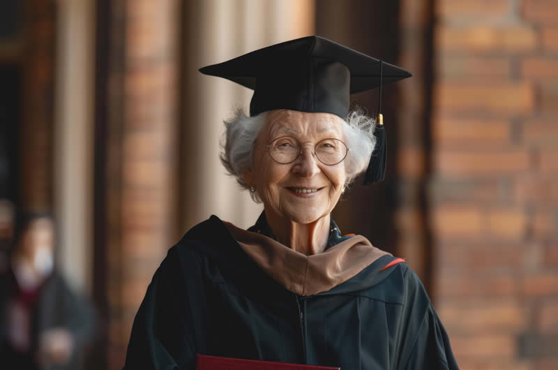 graduating as a mature student