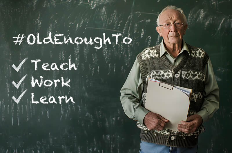 What is the #OldEnoughTo campaign about – and why does it matter?